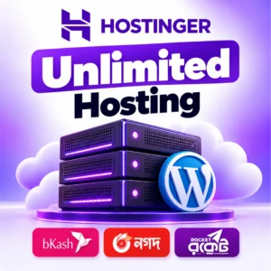Hostinger Unlimited Hosting Buy in BD with bKash, Nagad